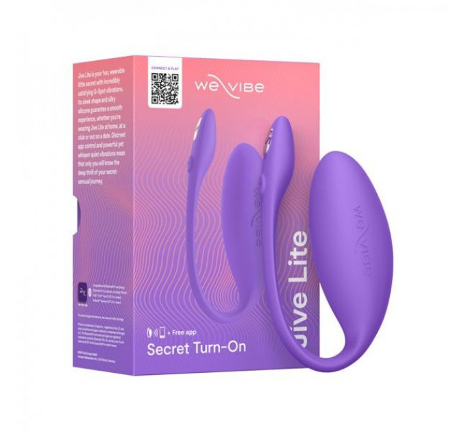 Смарт-вибратор для пар We-Vibe Jive Lite, фиолетовый