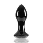 Стеклянная пробка NS Novelties CRYSTAL GEM BLACK