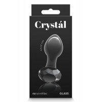 Стеклянная пробка NS Novelties CRYSTAL GEM BLACK