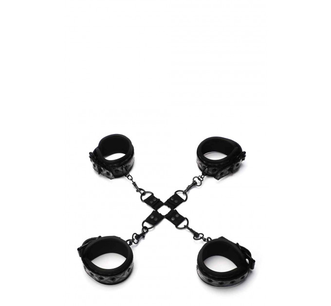 Система Фиксации манжеты с пряжками WHIPSMART DIAMOND HOGTIE BLACK