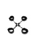 Система Фиксации манжеты с пряжками WHIPSMART DIAMOND HOGTIE BLACK