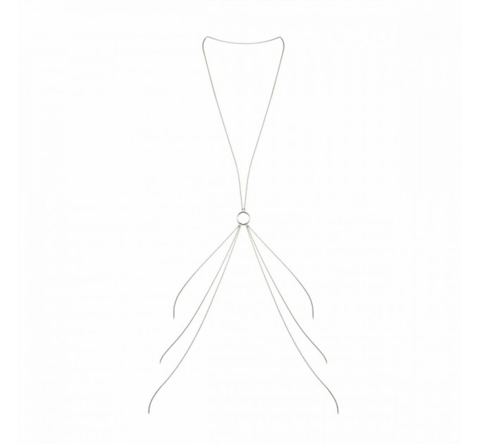 Цепочка для тела Bijoux Indiscrets Magnifique 8 Body Chain — Silver