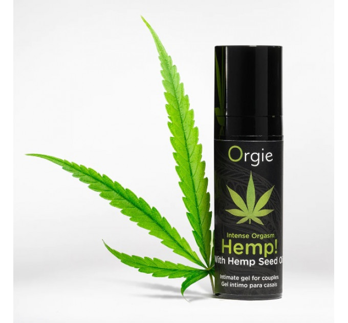 Усилитель оргазма "Intense Orgasm Hemp" с маслом каннабиса Orgie