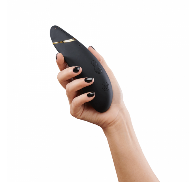 Вакуумный клиторальный стимулятор Womanizer Premium 2 BLACK
