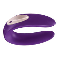 Вібромасажер для пар Satisfyer Partner Plus Remote Couple's, фіолетовий