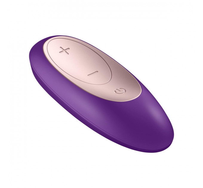 Вибромассажер для пар Satisfyer Partner Plus Remote Couple's, фиолетовый