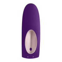 Вібромасажер для пар Satisfyer Partner Plus Remote Couple's, фіолетовий