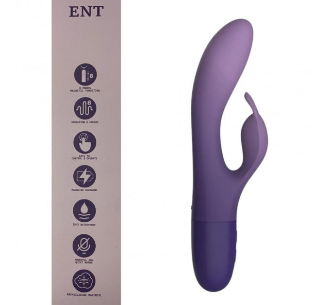 Вибратор-кролик Every Night Toys для точки G, фиолетовый