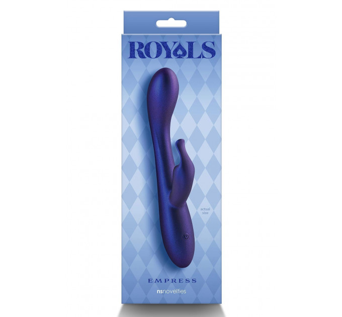 Вибратор-кролик NS Novelties Royals Divine, фиолетовый