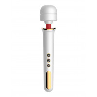 Вібратор-мікрофон білий Massager Super Powerful 10 Function