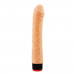 Вибратор реалистичный CHISA Real Touch XXX из киберкожи на батарейках, бежевый