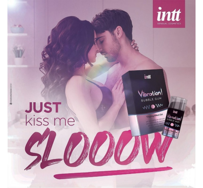 Жидкий вибратор Intt Vibration Bubble Gum 15 мл