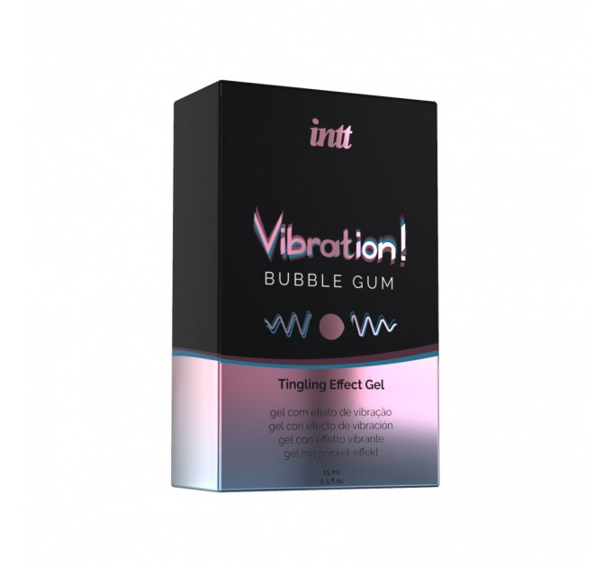 Жидкий вибратор Intt Vibration Bubble Gum 15 мл