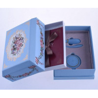 Вібромасажер для пар з функцією управління зі смартфона ZALO Fanfan Set, Royal Blue