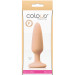 Анальная пробка COLOURS PLEASURES SMALL PLUG FLESH