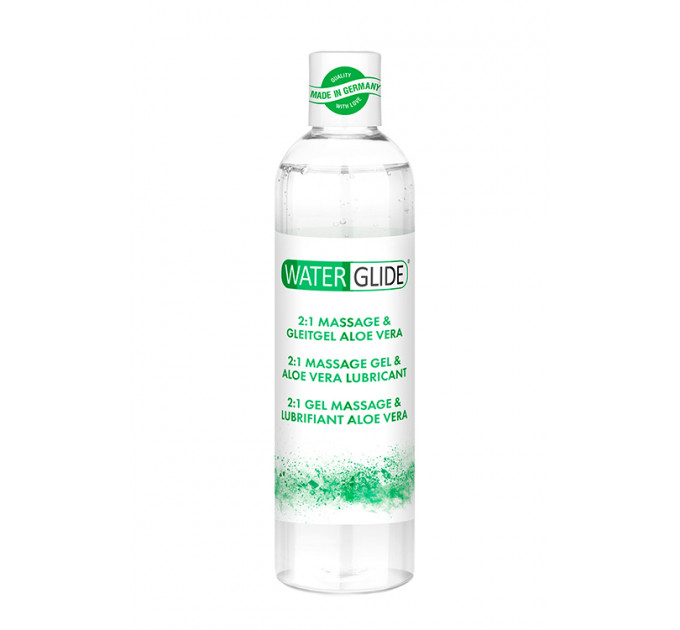 Лубрикант и массажный гель 2 в1 WATERGLIDE ALOE VERA, 300 мл