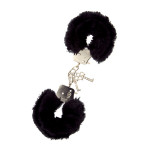 Наручники METAL HANDCUFF WITH PLUSH, BLACK
