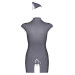 Костюм Стюардесса Stewardess Obsessive grey S/M