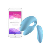 Вібромасажер для пар We-Vibe Chorus, Blue