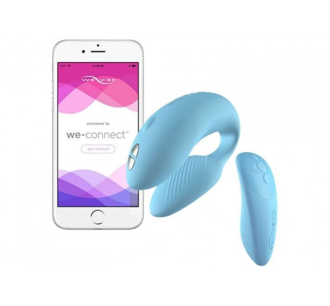 Вибромассажер для пар We-Vibe Chorus, Blue