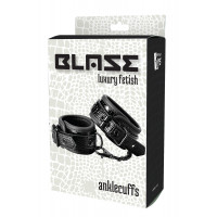 Оковы BLAZE LUXURY ANKLE CUFF CROCO BLACK