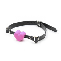Кляп сердце Silicone Luxury Fetish Pink