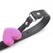 Кляп сердце Silicone Luxury Fetish Pink