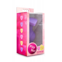 Анальная пробка PLAY WITH ME CANDY HEART FUCK ME PURPLE