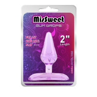Анальная пробка Chisa Mis Sweet Gum Drops, фиолетовая