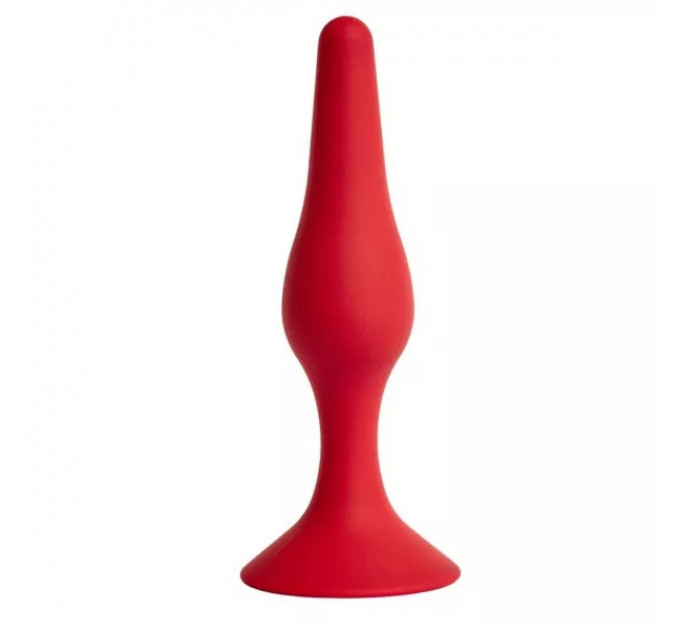Анальна пробка Loveshop 10,5 см RED