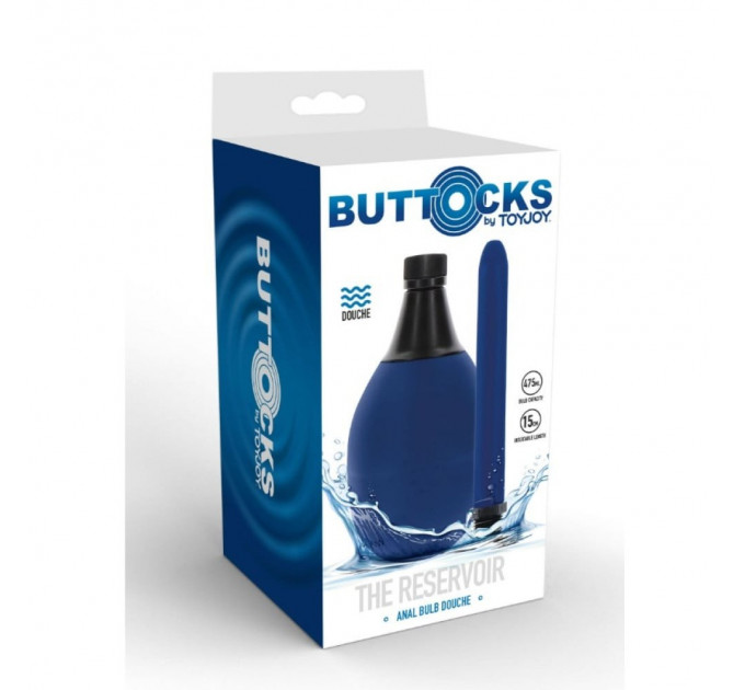 Анальный душ Toy Joy Reservoir Anal Douche синий, 475 мл