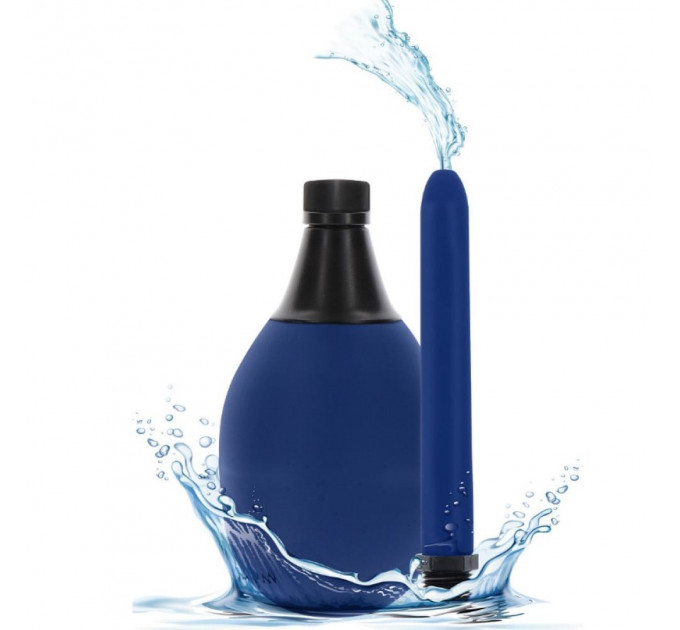 Анальный душ Toy Joy Reservoir Anal Douche синий, 475 мл