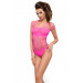 Боди с декоративным плетением BS035 pink