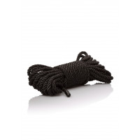 Бондажна мотузка Scandal CalExotics, чорна, 10 м