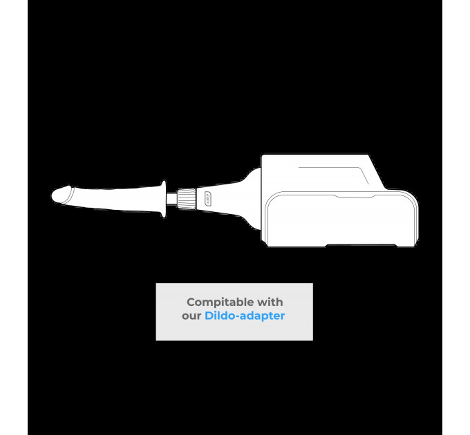 Фаллоимитатор Kiiroo Keon Vacuum - Lock Realistic Dildo 19 см Vac U Lock
