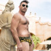 Фаллоимитатор с мошонкой реалистичный Fleshjack Guys Manuel Ferrara Dildo, бежевый, 19.7 см х 5.3 см