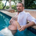 Фаллоимитатор с мошонкой реалистичный Fleshjack Guys Manuel Ferrara Dildo, бежевый, 19.7 см х 5.3 см