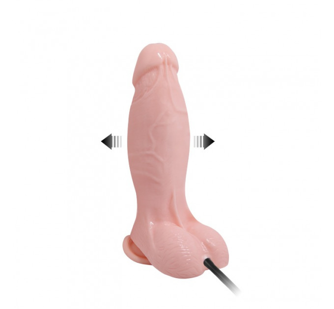 Фаллоимитатор с накачкой реалистичный Inflateable Dildo, 18.8 см