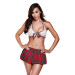 Форма школьницы 2-PIECE SCHOOL GIRL UNIFORM WHITE-RED