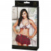 Форма школьницы 2-PIECE SCHOOL GIRL UNIFORM WHITE-RED