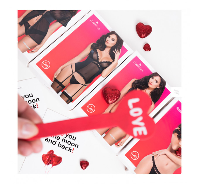 Пеньюар Obsessive Eloissa S/M