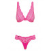 Комплект Obsessive OBSESSIVE LUVAE 2-PCS SET Pink S/M