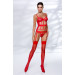 Корсет KYOUKA CORSET red S/M - Passion