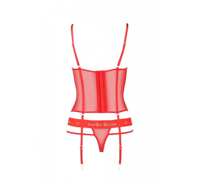 Корсет KYOUKA CORSET red S/M - Passion