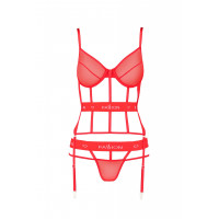 Корсет KYOUKA CORSET red S/M - Passion