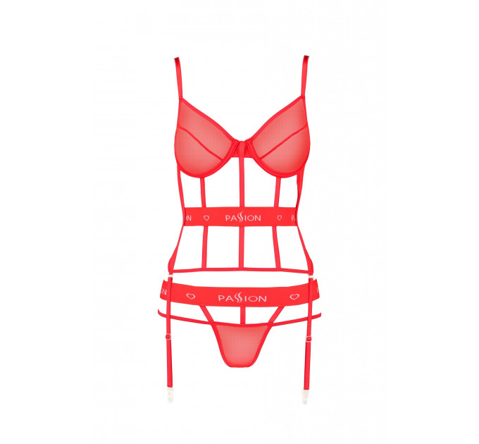 Корсет KYOUKA CORSET red S/M - Passion