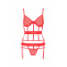 Корсет KYOUKA CORSET red S/M - Passion