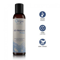 Лубрикант на водній основі гладкий та шовковистий ALL-NATURAL Acqua, 150 мл Orgie