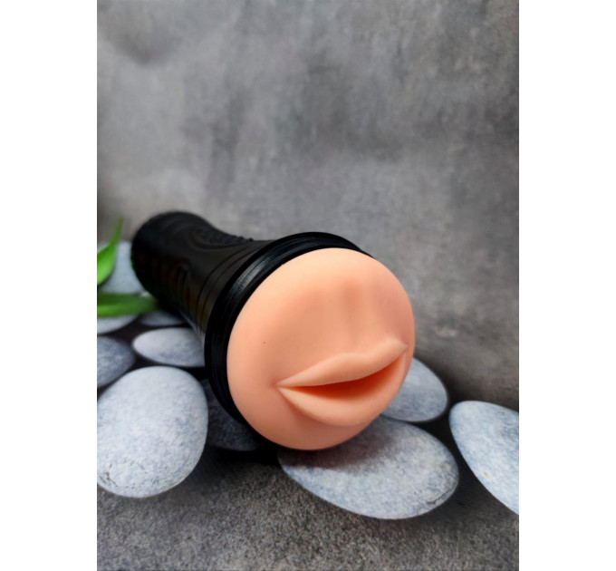 Мастурбатор в колбе ротик M FOR MEN THE TORCH LUSCIOUS LIPS