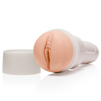 Мастурбатор вагіна у колбі, кібершкіра Fleshlight Girls Kenzie Reeves Cream Puff, бежевий